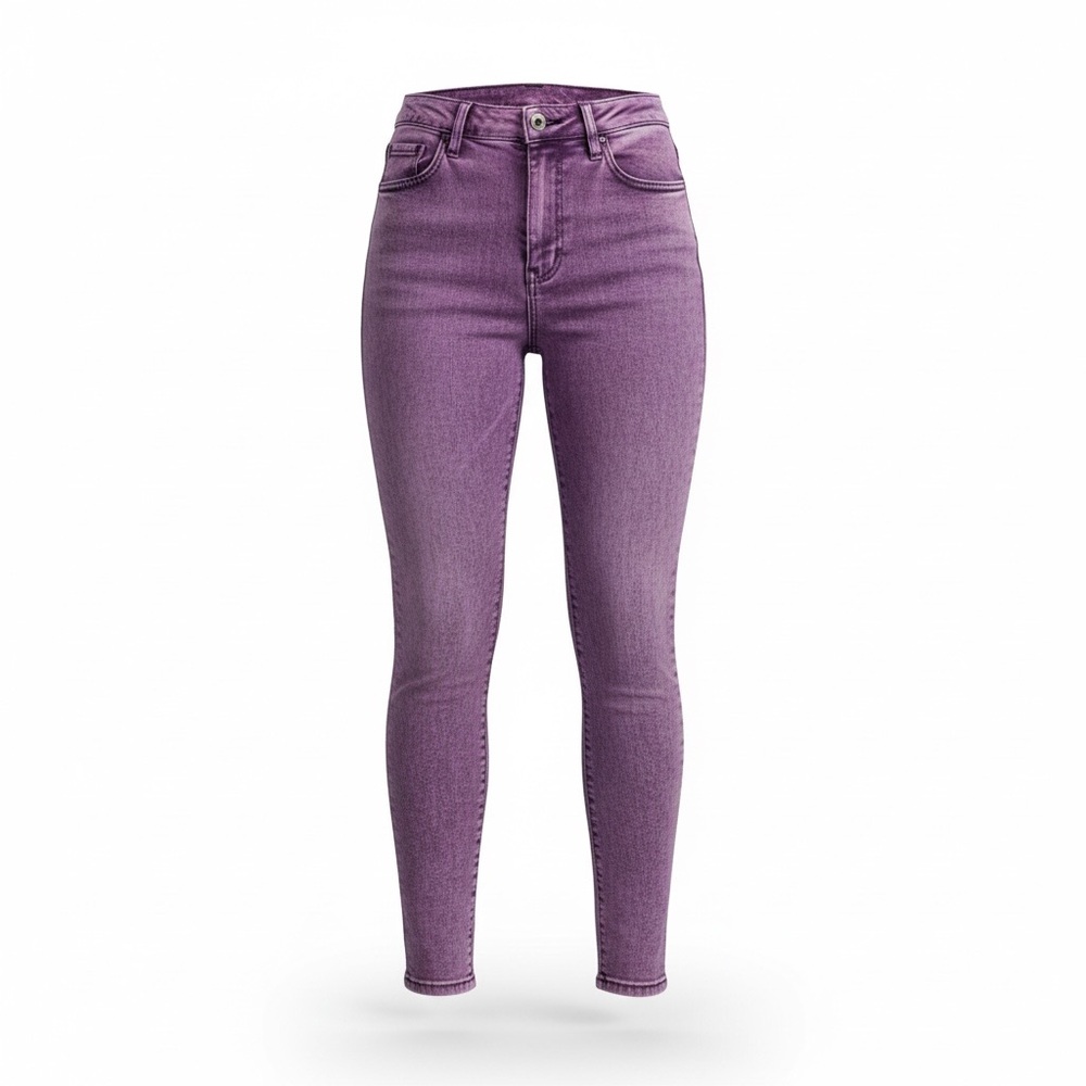 Fashion Nova Purple High-Waisted Women's Jeans